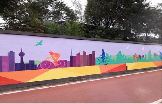 响水墙体彩绘-围墙