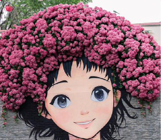 响水墙体彩绘-网红墙打卡