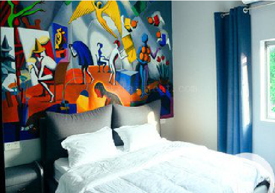 响水对于酒店的墙体彩绘而言更注重哪些方面？