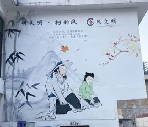 响水分享几个墙绘保养知识。